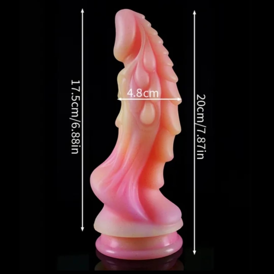 Pink Dragón Glow - Dildo